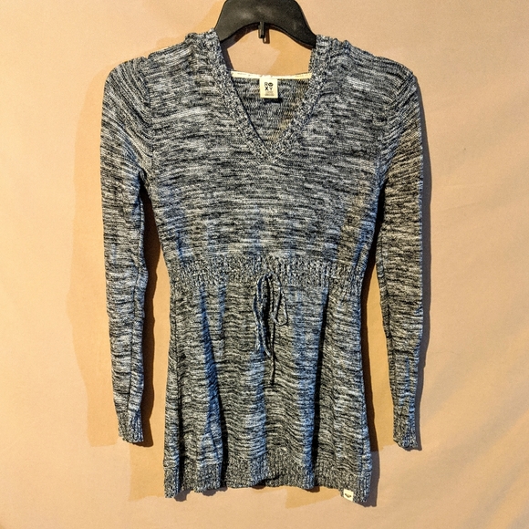 Hooded Poncho Sweater with Adjustable Waist EUC - Picture 1 of 5